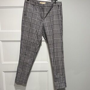 Michael Kor Ladies Stylish Black and White Patterned Pants